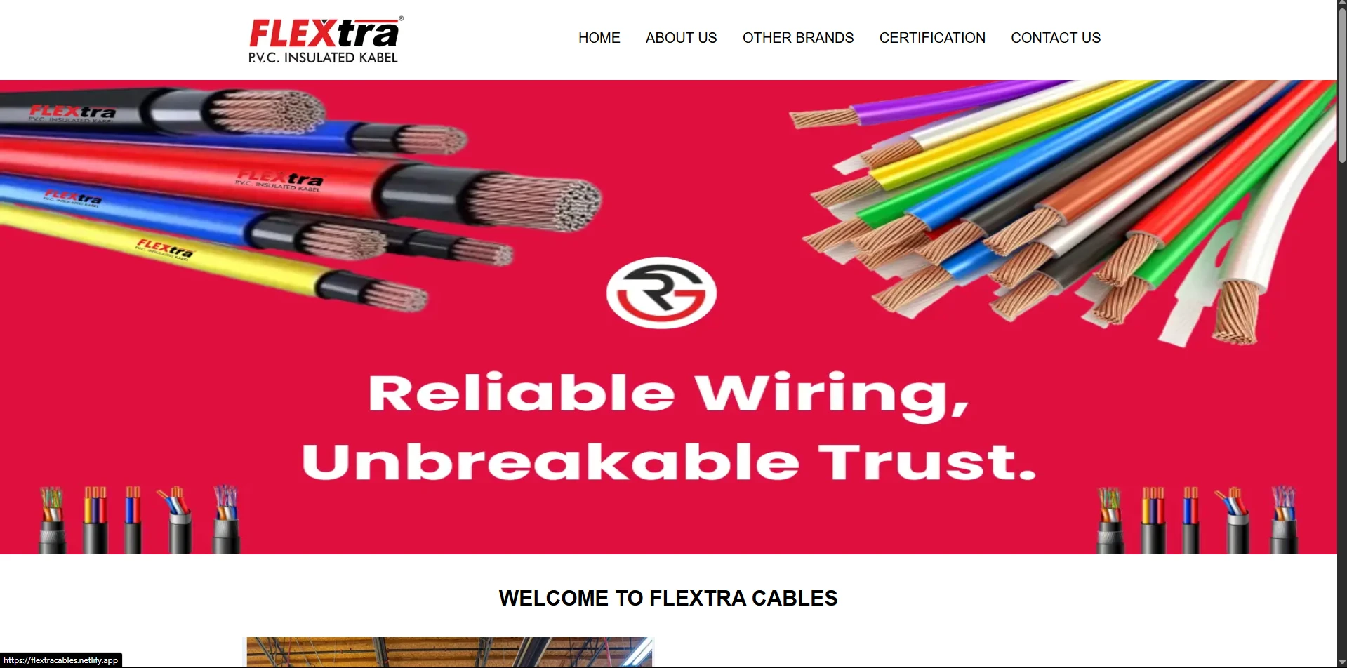 Flextra Cables — Arpit Kumar Web Portfolio Case Study