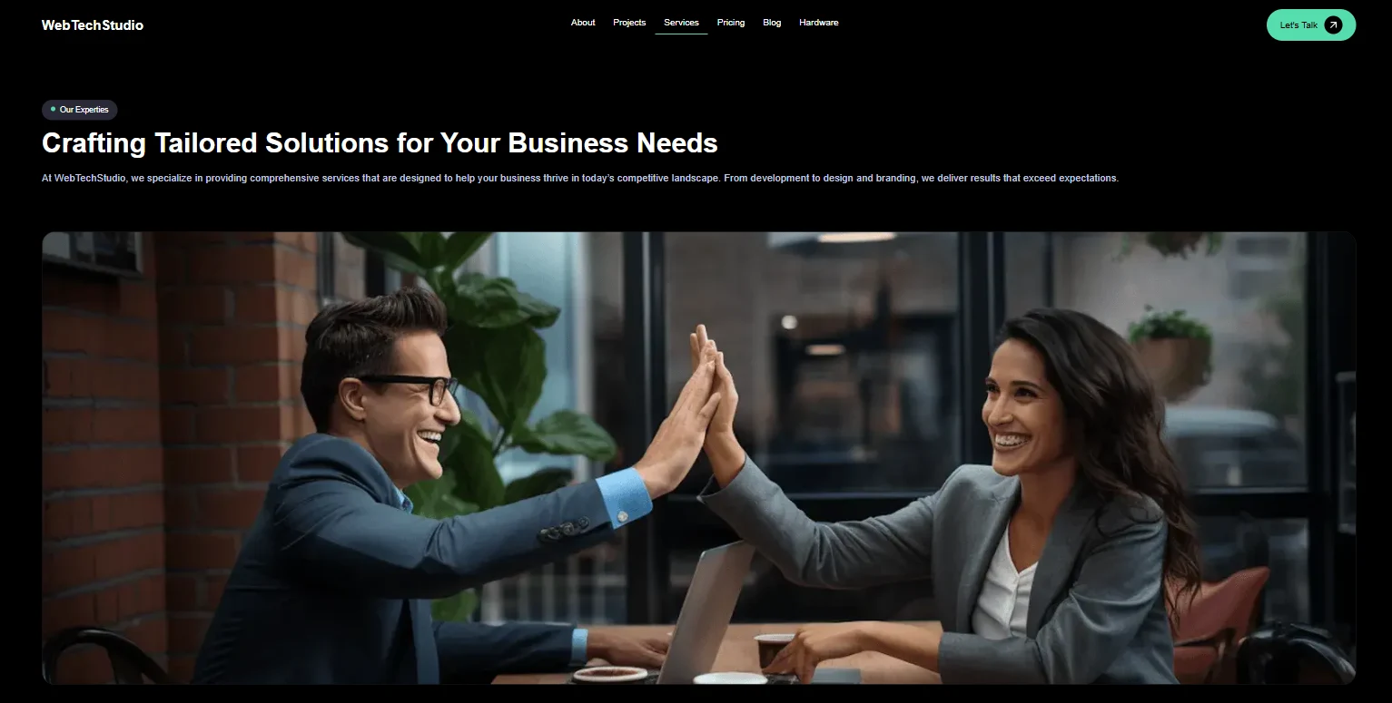 WebTech Studio - Official Agency Platform — Arpit Kumar Web Project Preview
